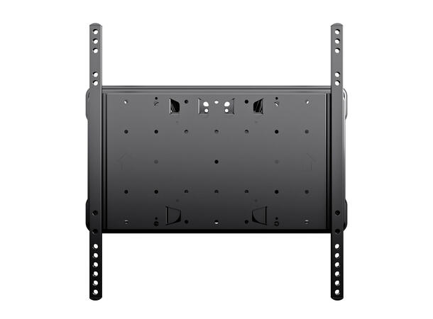 Multibrackets Veggfeste T/T HD Sort, 400x400, 52kg, 26cm, 42-85" 