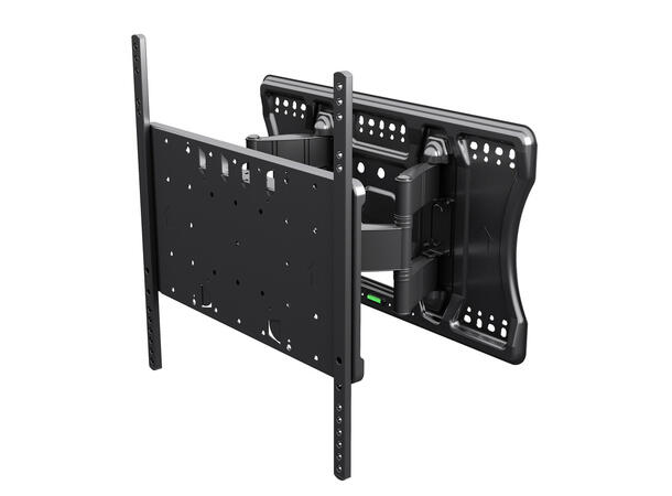 Multibrackets Veggfeste T/T HD Sort, 400x400, 52kg, 26cm, 42-85" 