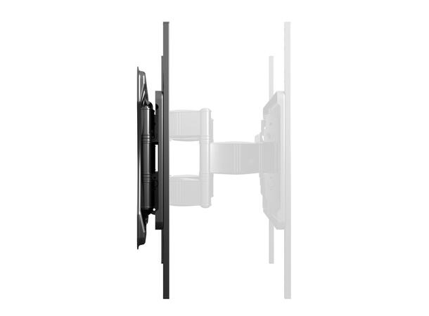 Multibrackets Veggfeste T/T HD Sort, 400x400, 52kg, 26cm, 42-85" 