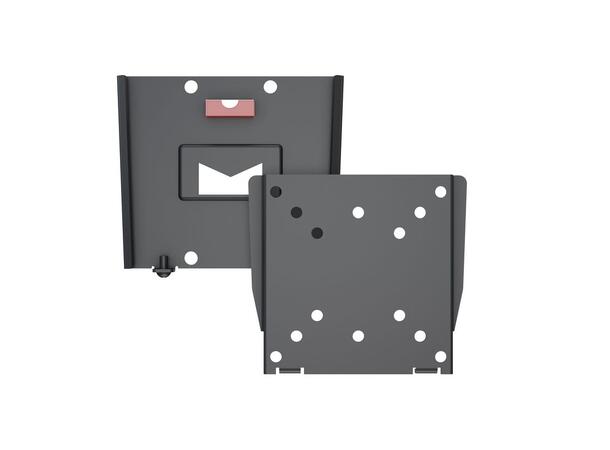 Multibrackets Veggfeste Wallmount I Svart, VESA 50 75 100, 30Kg 