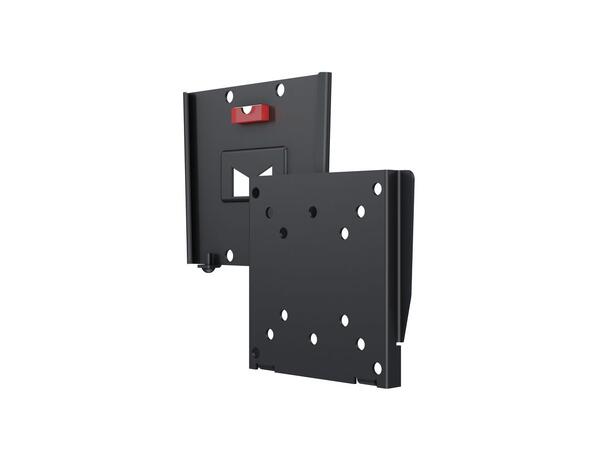 Multibrackets Veggfeste Wallmount I Svart, VESA 50 75 100, 30Kg 