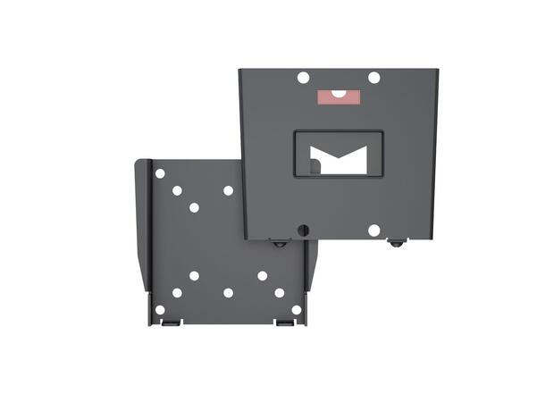 Multibrackets Veggfeste Wallmount I Svart, VESA 50 75 100, 30Kg 