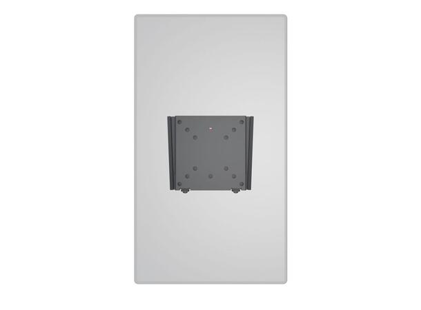 Multibrackets Veggfeste Wallmount I Svart, VESA 50 75 100, 30Kg 