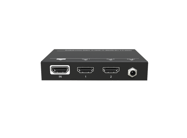 Stoltzen ECHO SP12 HDMI 2.0 Splitter 1:2 HDMI Splitter 4K@60Hz m/nedskalering