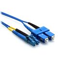 LinkIT fibersnor OS2 LC/SC 10m Duplex | SM | LSZH | Blue