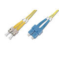 LinkIT fibersnor OS2 ST/SC 2m Duplex | SM | LSZH | Yellow