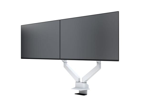 Multibrackets Bordstativ side by side Hvit, Vesa 75 ,100, 20Kg 15-32" 