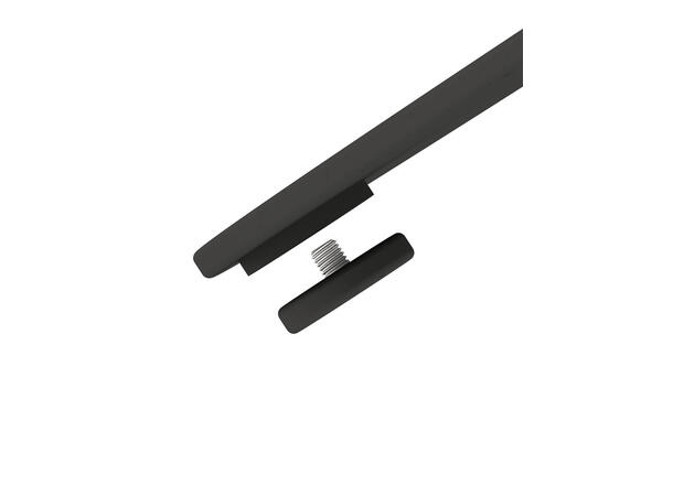 Multibrackets Gulvstativ 180 HD single Sølv, 60Kg, 800x400, 55-80" 