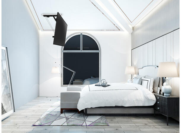 Multibrackets Takfest motorisert 32-70" Svart, 600x400, 35Kg 