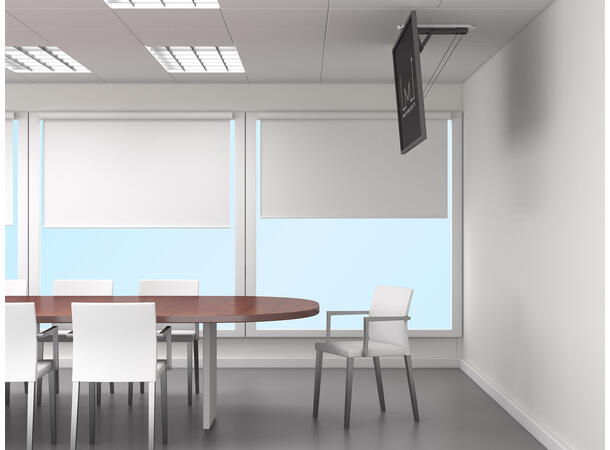 Multibrackets Takfest motorisert 32-70" Svart, 600x400, 35Kg 