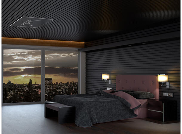 Multibrackets Takfest motorisert 32-70" Svart, 600x400, 35Kg 