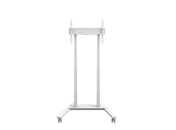 Multibrackets Tralle motor Floorstand 60 60Kg,65 cm høydejust, 37-90",Hvit 