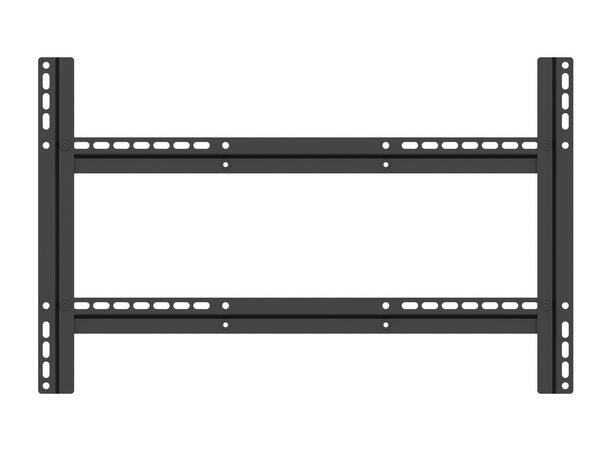 Multibrackets VESA Utvidelses kit Fra Vesa 200x200 til 600x400, 45 Kg. 