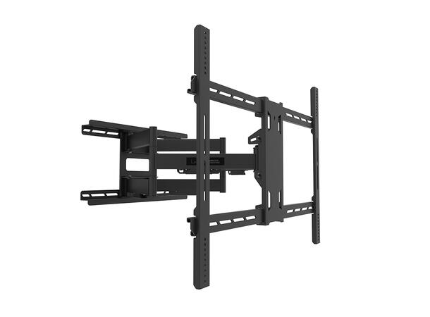 Multibrackets Veggfeste flexarm Pro 71cm Svart, 125Kg, 800x600, 55-110" 