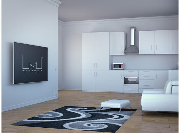 Multibrackets Veggfeste flexarm Pro 71cm Svart, 125Kg, 800x600, 55-110" 