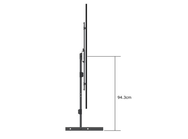Multibrackets Veggfeste long reach HD Svart, VESA 800x400, 40kg, 101cm, 42-75" 