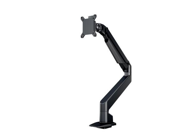 Multibrackets bordstativ gass arm single Svart, VESA 75, 100, 15-32", 10Kg 