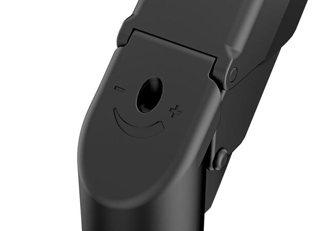 Multibrackets bordstativ gass arm single Svart, VESA 75, 100, 15-32", 10Kg 