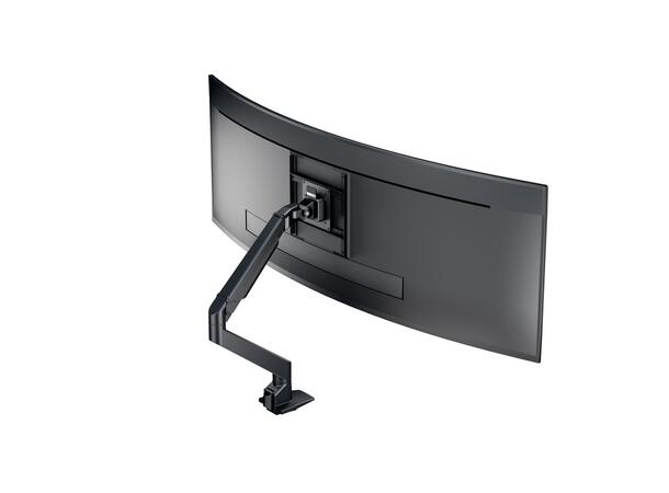 Multibrackets bordstativ gass arm single Svart, VESA 75, 100, 15-32", 10Kg 