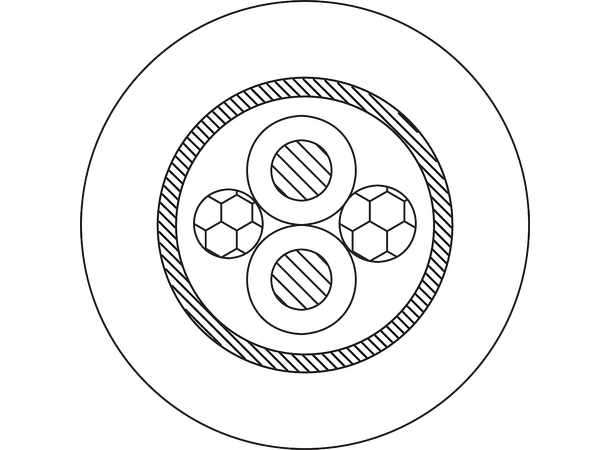 Procab Mikrofonkabel MC305/1 svart 100m 