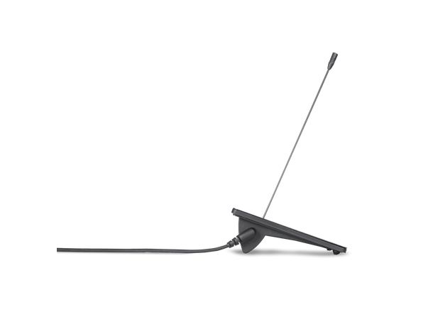 Audac Basemikrofon MPX48 Paging Electret Touch 4 soner RJ45 Bus 