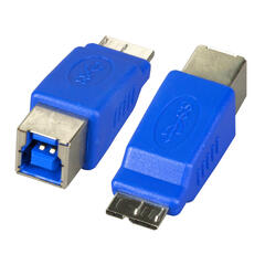DCI USB 3.0 adapter MicroB han til B MicroB han til B