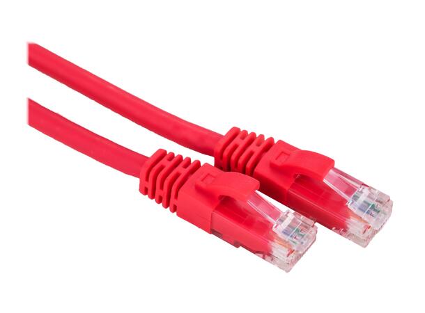 LinkIT Patch U/UTP Cat6 rød 1.5m AWG 24/7 | LSZH 