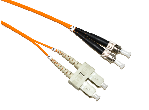 LinkIT fibersnor OM2 SC/ST 1m Duplex | MM | LSZH