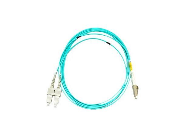 LinkIT fibersnor OM3 LC/SC 10m Duplex , MM , LSZH 