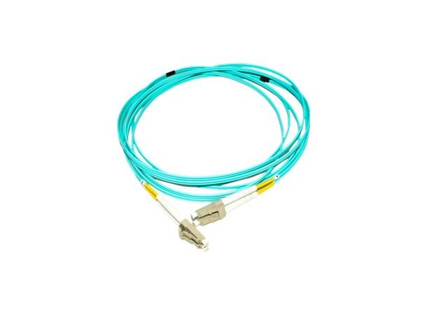LinkIT fibersnor OM4 LC/LC 10m Duplex , MM , LSZH , Aqua 