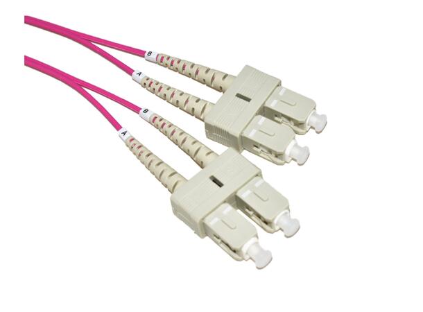 LinkIT fibersnor OM4 SC/SC 30m Duplex , MM , LSZH 