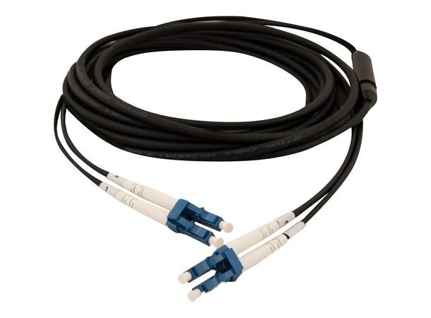 LinkIT outdoor 2 core LC/LC OS2 50m TPU , Duplex , 2 x 9/125 , Black 