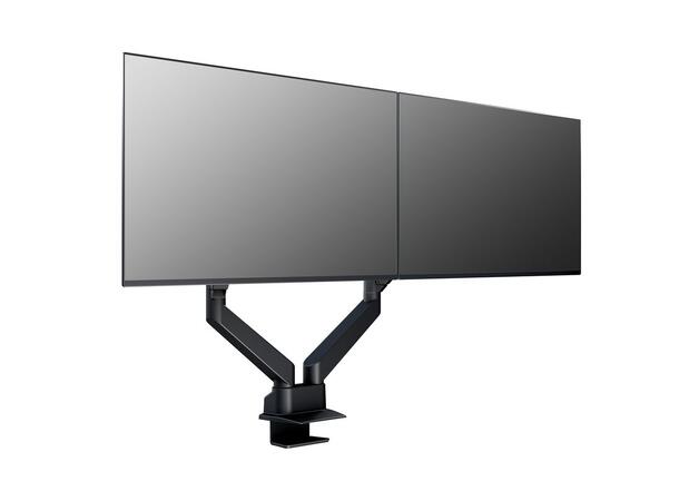 Multibrackets Bordstativ side by side HD Svart, Vesa 75 ,100, 40Kg 15-32" 