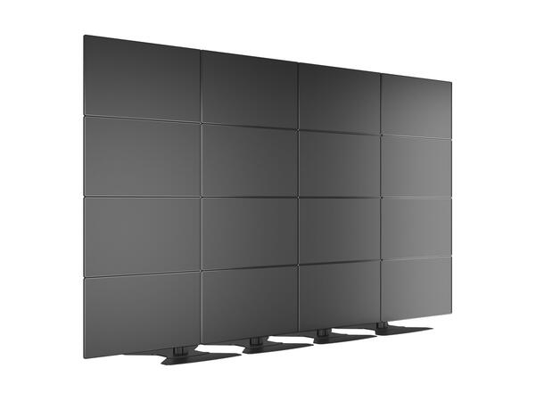 Multibrackets Gulvstativ 16 skjermer 40-55", 800x400, maks 600kg,