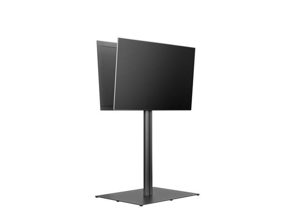 Multibrackets Gulvstativ 180 HD B2B Svart, 75Kg, 800x400, 55-80" 