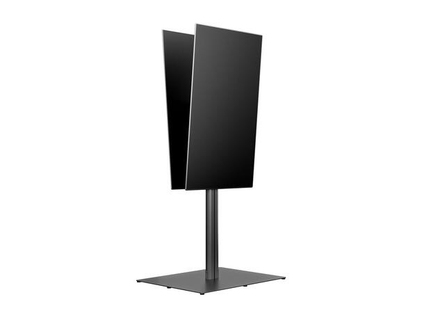 Multibrackets Gulvstativ 180 HD B2B Svart, 75Kg, 800x400, 55-80" 