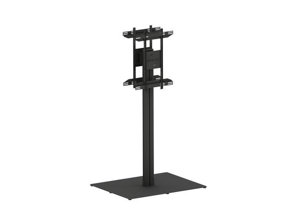 Multibrackets Gulvstativ 180 HD B2B Svart, 75Kg, 800x400, 55-80" 