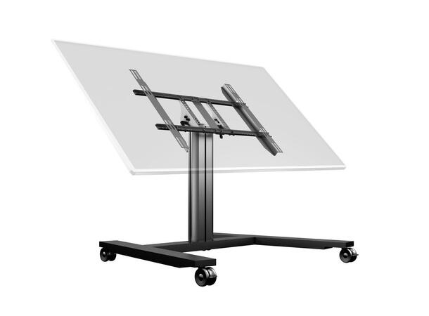 Multibrackets Gulvtralle 80 HD Svart, 32-55", 700x400, 90Kg 