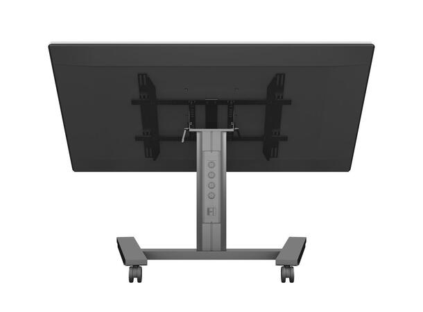 Multibrackets Gulvtralle 80 HD Svart, 32-55", 700x400, 90Kg 