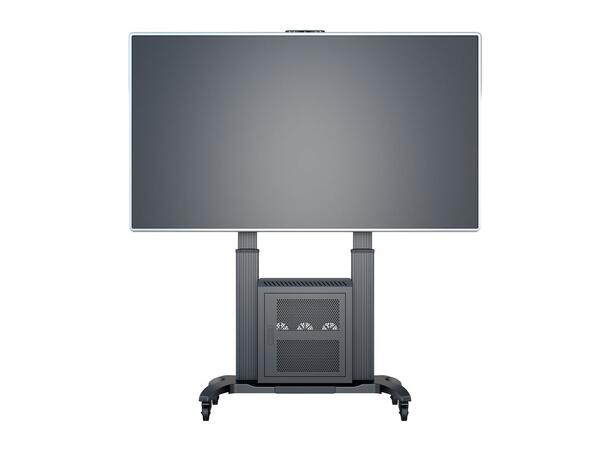 Multibrackets Gulvtralle dual 180 HD AV Svart, 90Kg, 1000x600, 60-100" 