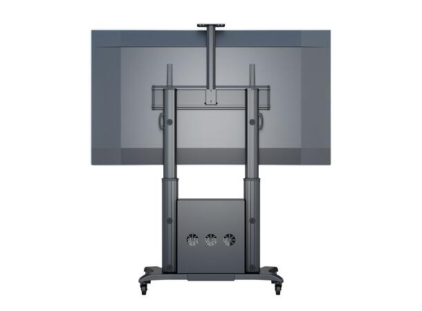 Multibrackets Gulvtralle dual 180 HD AV Svart, 90Kg, 1000x600, 60-100" 