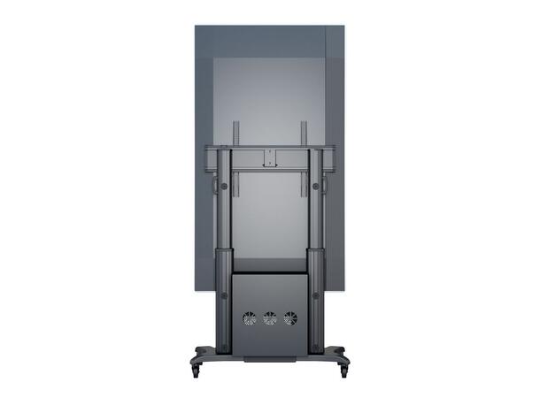Multibrackets Gulvtralle dual 180 HD AV Svart, 90Kg, 1000x600, 60-100" 