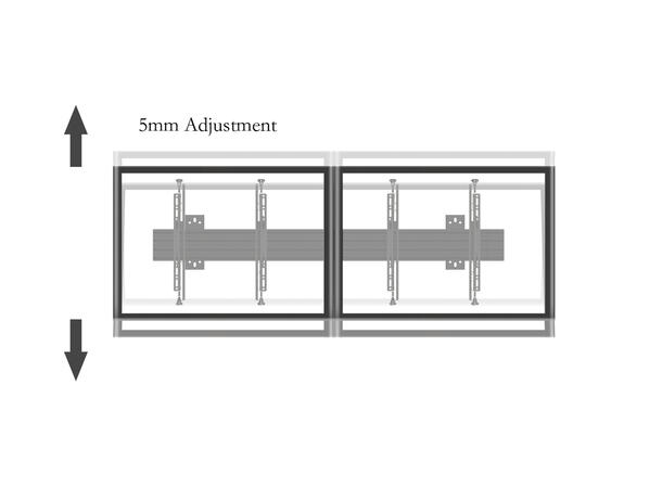 Multibrackets Pro Adjustable arms 400 