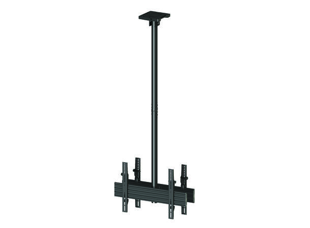Multibrackets Pro takfeste MBC1UX2 dual 600x400, 100 Kg, 58-155cm, 2 x 40-65" 