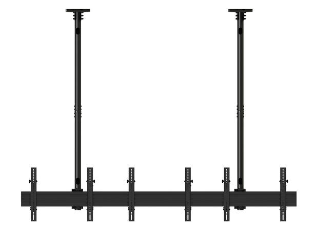 Multibrackets Pro takfeste MBC3X1U2 600x400, 180 Kg, 58-315cm, 6 x 40-65" 