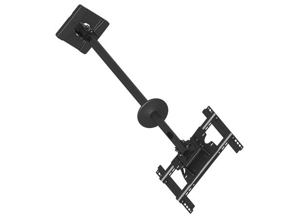 Multibrackets Takfeste Medium Sort, 400x400, 30 Kg, 86-313cm, 32-65" 