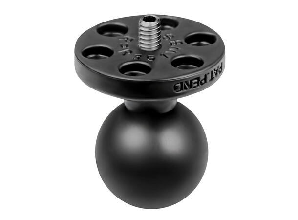 RAM Mount Ball Adapter for Action Cam 1/4"-20 Threaded Stud 