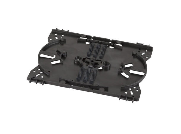 DCI skjøtebrett/splicekaset for 24 fiber Kun 5mm høy, uten lokk 