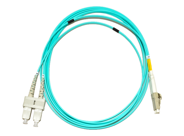 LinkIT fibersnor OM3 LC/SC 0.3m Duplex | MM | LSZH