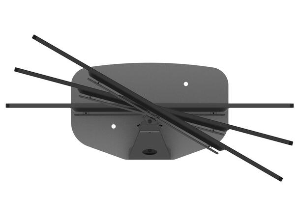 Multibrackets Bordstativ Play Svart, 30Kg, Vesa 600x400 